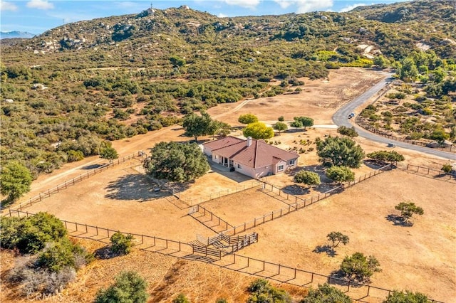 10204 Mount Olympus Valley Rd, Fallbrook, CA 92028 - view of rural area featuring a mountain backdrop