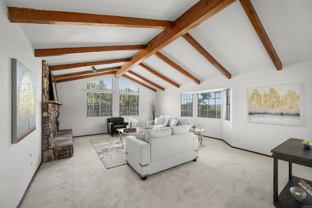 2125 Prospect St, National City, CA 91950 - carpeted living room with baseboards