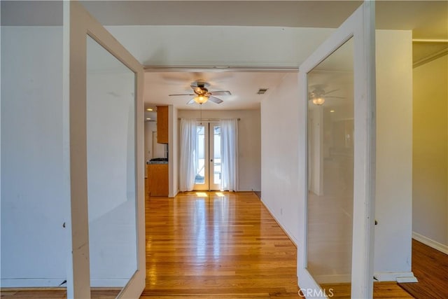 273 Almond St, San Luis Obispo, CA 93405 - hall featuring light wood-style floors and baseboards