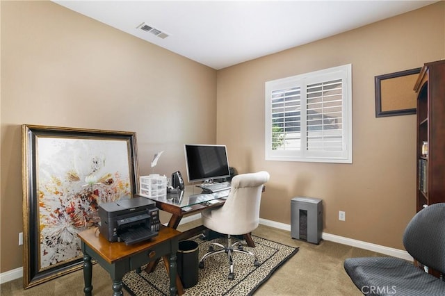 7151 Stockton Dr, Eastvale, CA 92880 - carpeted home office featuring baseboards