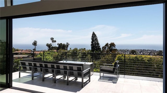 152 El Levante, San Clemente, CA 92672 - view of patio with a water view and a balcony