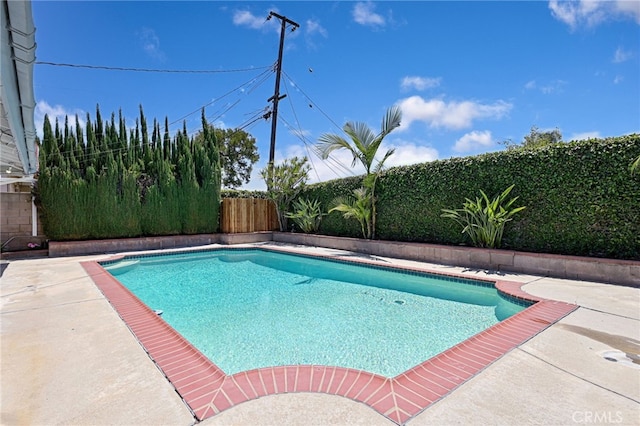 2620 W Cobblestone Rd, La Habra, CA 90631 - view of pool featuring a fenced backyard and a patio area