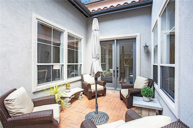 4 Sunswept Mesa, Aliso Viejo, CA 92656 - view of patio with french doors