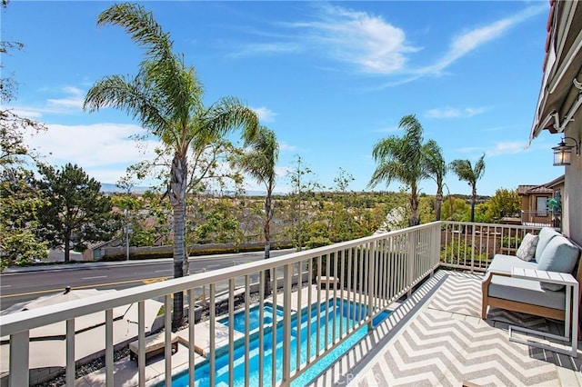 4 Sunswept Mesa, Aliso Viejo, CA 92656 - balcony featuring view of pool area