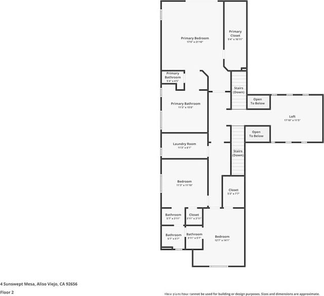 4 Sunswept Mesa, Aliso Viejo, CA 92656 - home floor plan