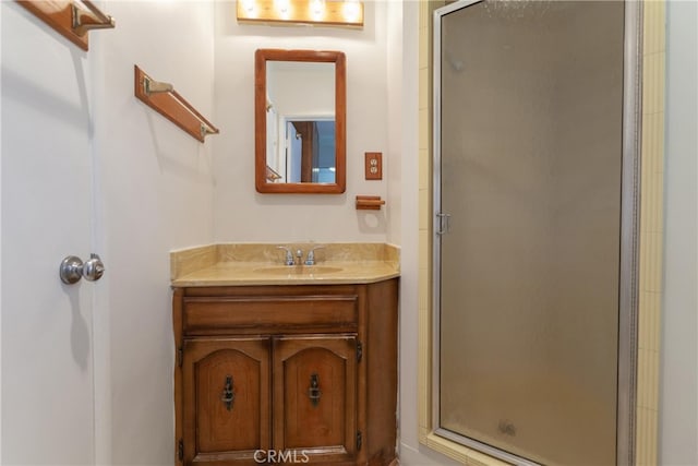 1991 Heather Dr, Monterey Park, CA 91755 - full bath featuring vanity and a shower stall