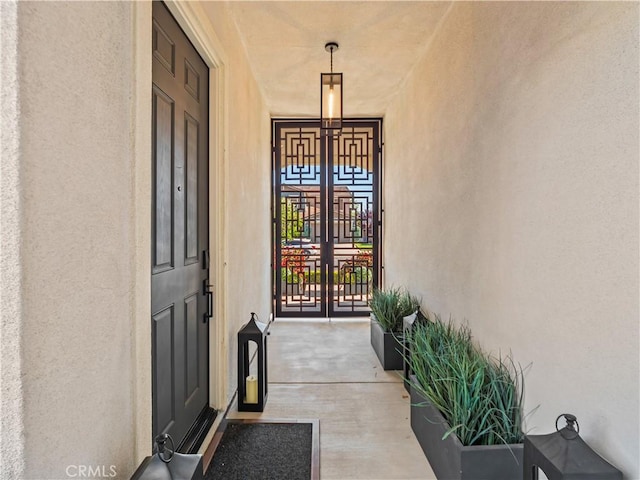 22385 Midtown Ct, Saugus, CA 91350 - entrance to property featuring stucco siding