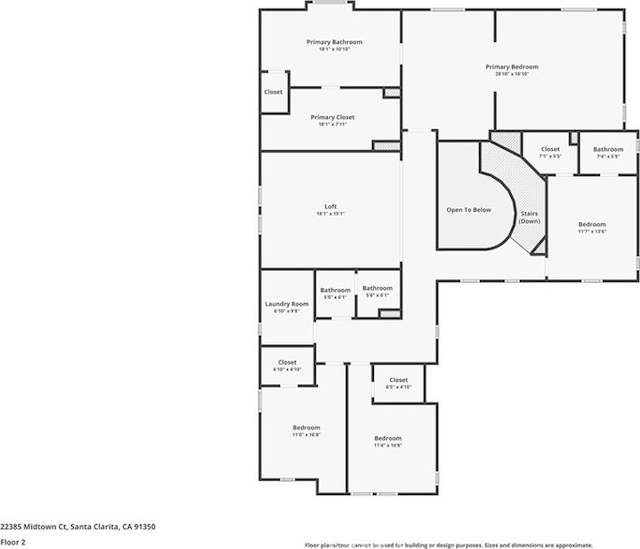 22385 Midtown Ct, Saugus, CA 91350 - home floor plan