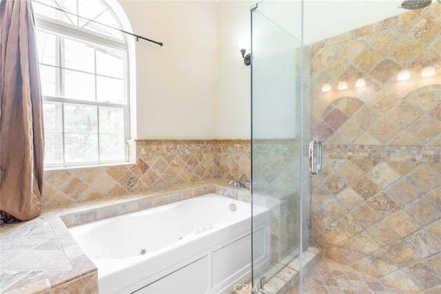 1935 Wollam St, Los Angeles, CA 90065 - full bathroom with a stall shower and a tub with jets