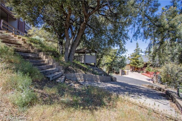 1903 Dusk Pl, Pine Mountain Club, CA 93225 - view of yard featuring stairs