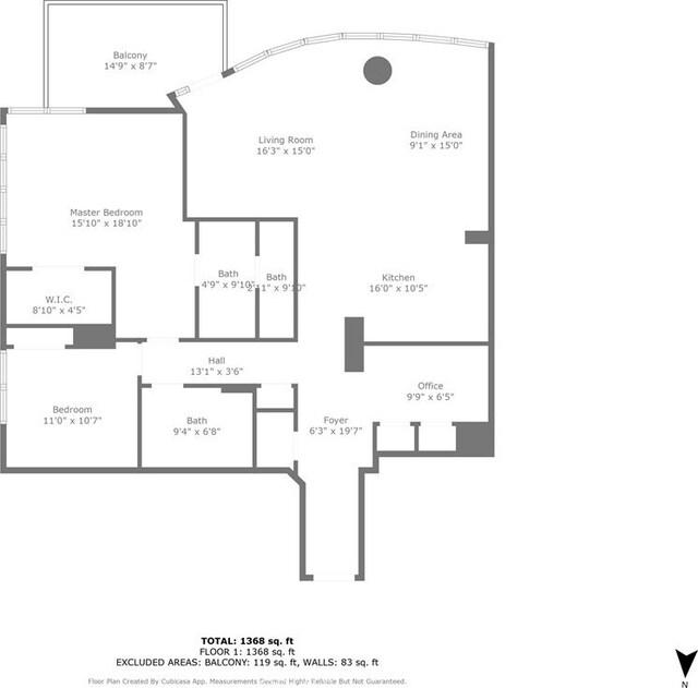 411 W Seaside Way Unit 1103, Long Beach, CA 90802 - floor plan / room layout