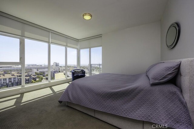 411 W Seaside Way Unit 1103, Long Beach, CA 90802 - carpeted bedroom with a city view