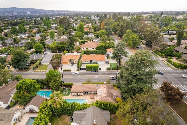 14060 Chandler Blvd, Sherman Oaks, CA 91401 - drone / aerial view of a pool area