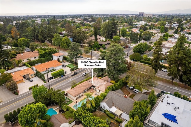 14060 Chandler Blvd, Sherman Oaks, CA 91401 - drone / aerial view