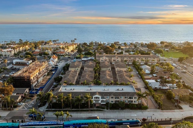 2778 Carlsbad Blvd Unit 201, Carlsbad, CA 92008 - aerial view at dusk of a water view