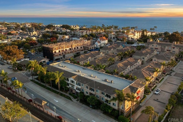 2778 Carlsbad Blvd Unit 201, Carlsbad, CA 92008 - aerial view at dusk of a water view