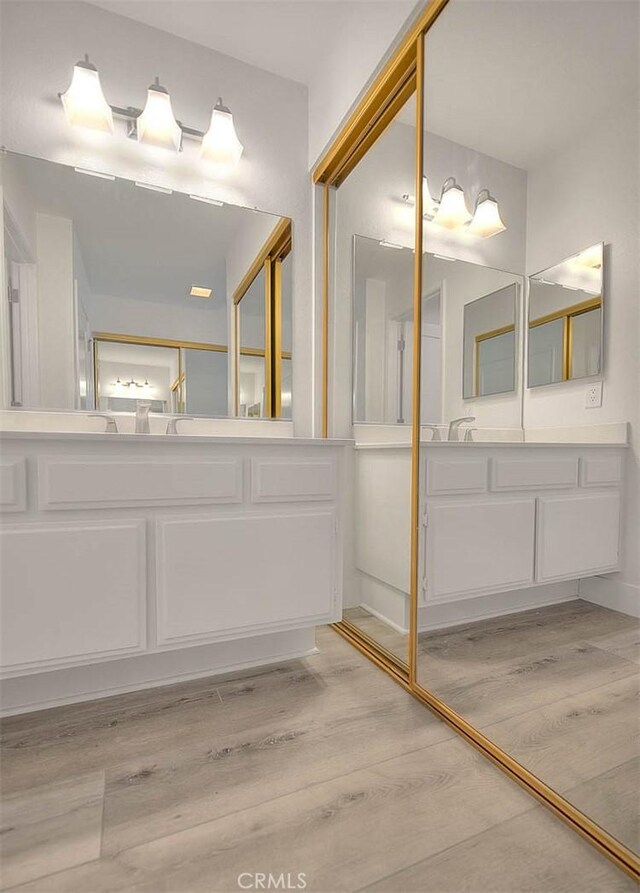 2693 Lookout Cir, Chino Hills, CA 91709 - full bath featuring wood finished floors and vanity