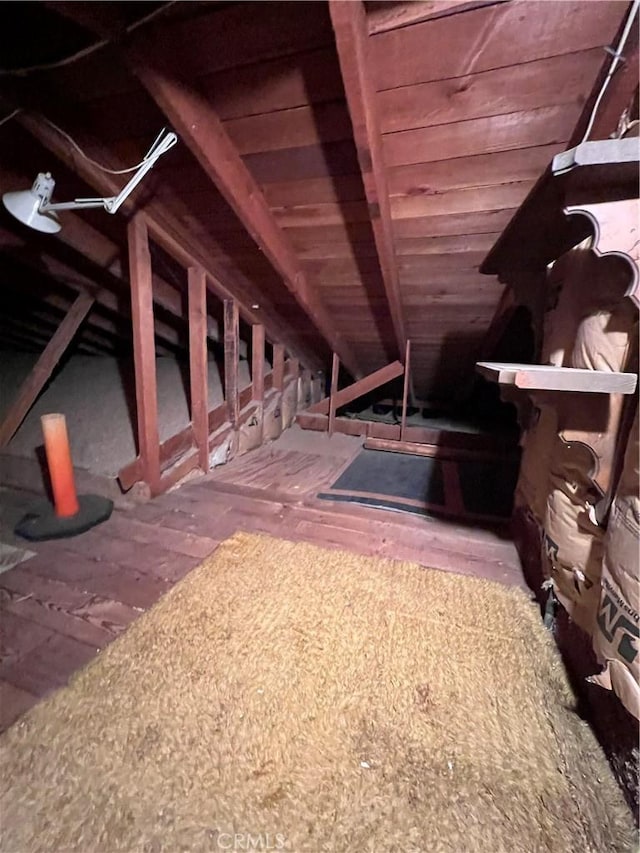 1465 N Euclid Ave, Upland, CA 91786 - view of unfinished attic