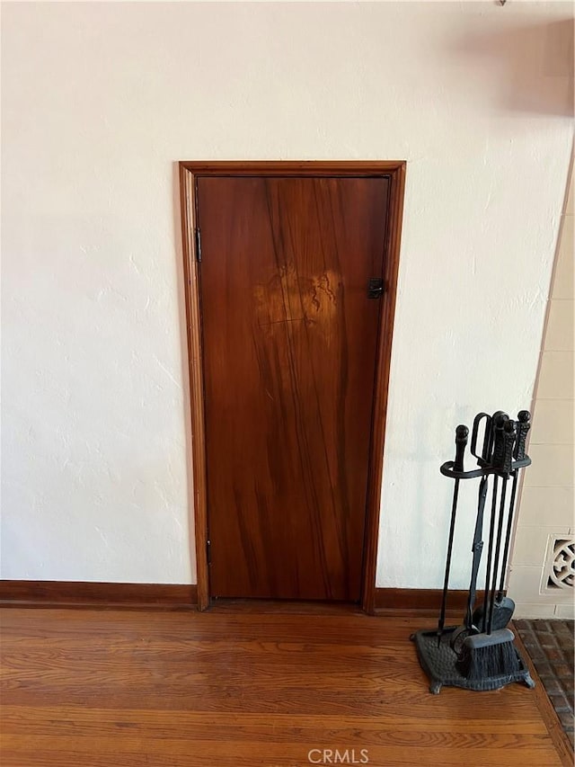 1465 N Euclid Ave, Upland, CA 91786 - detailed view of wood finished floors and baseboards