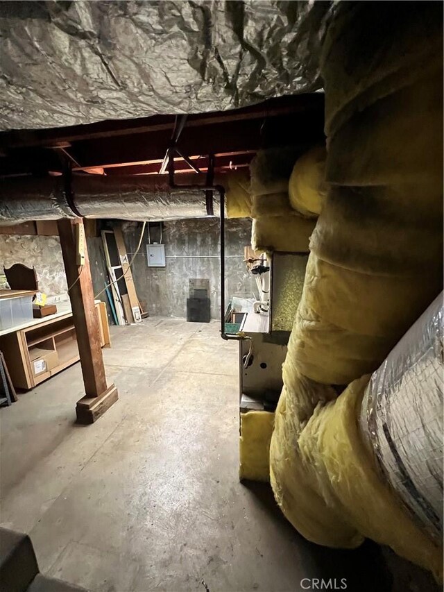 1465 N Euclid Ave, Upland, CA 91786 - view of unfinished below grade area