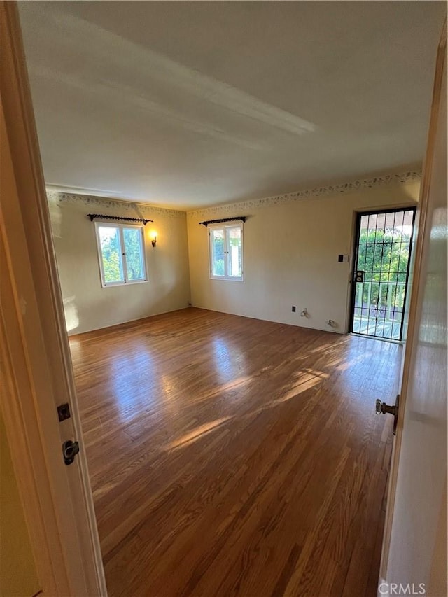 1465 N Euclid Ave, Upland, CA 91786 - unfurnished room with wood finished floors