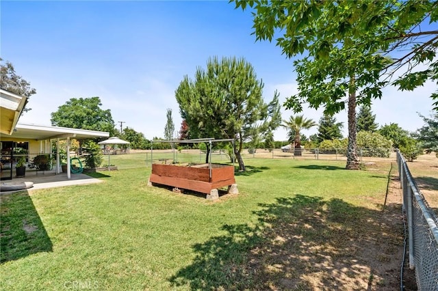 3298 N Zediker Ave, Sanger, CA 93657 - view of yard featuring a patio