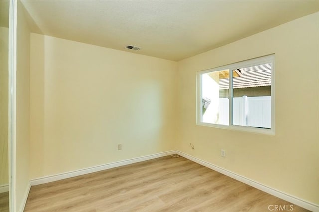 13855 Calada Dr, Moreno Valley, CA 92553 - unfurnished room featuring light wood-style floors and baseboards