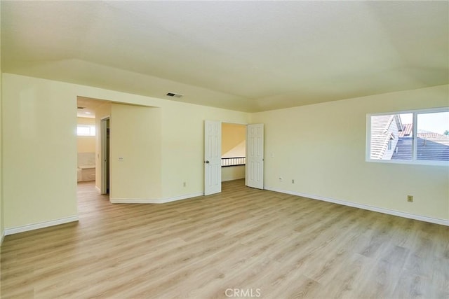 13855 Calada Dr, Moreno Valley, CA 92553 - unfurnished room featuring light wood-style flooring and baseboards