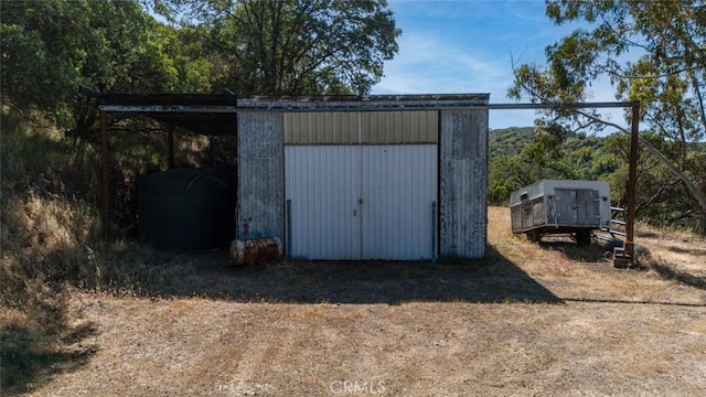 2840 Pear View Rd, Lakeport, CA 95453 - view of pole building with oil tank