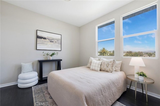 168 N Orange Ave, Brea, CA 92821 - bedroom featuring baseboards and wood finished floors