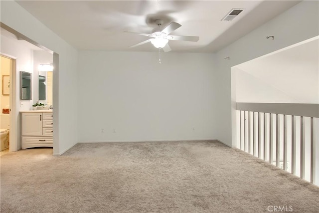 5303 State Highway 49 N Unit 14, Mariposa, CA 95338 - unfurnished room with a ceiling fan and light carpet