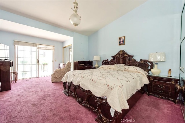 13150 Stern Ave, La Mirada, CA 90638 - bedroom with dark carpet and a closet