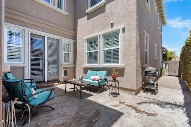 4003 Galapagos Way, Oxnard, CA 93035 - view of patio / terrace with an outdoor hangout area