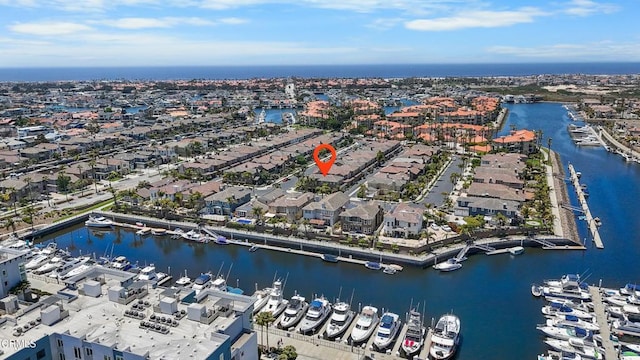 4003 Galapagos Way, Oxnard, CA 93035 - aerial view of residential area with a nearby body of water and a marina