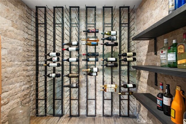 1435 Cerritos Dr, Laguna Beach, CA 92651 - wine room featuring wood finished floors