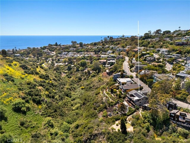 1435 Cerritos Dr, Laguna Beach, CA 92651 - aerial perspective of suburban area with a nearby body of water