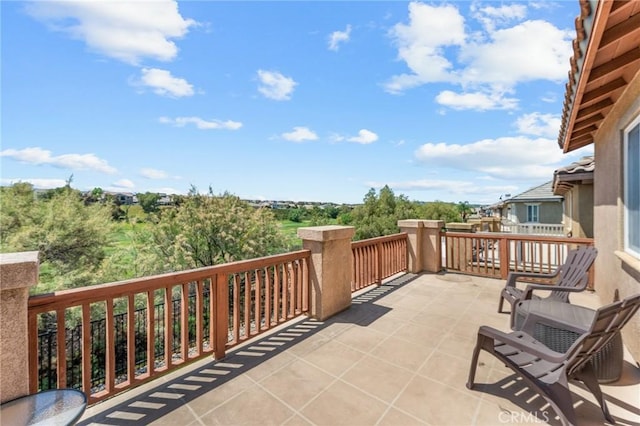 35509 Trevino Trl, Beaumont, CA 92223 - view of patio / terrace featuring a balcony