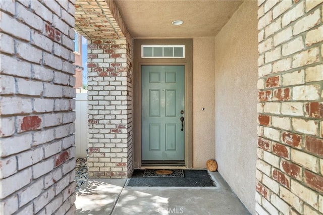 35509 Trevino Trl, Beaumont, CA 92223 - view of exterior entry featuring brick siding