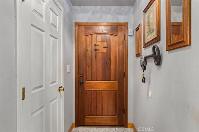 6096 Crawford St, San Diego, CA 92120 - entryway featuring baseboards