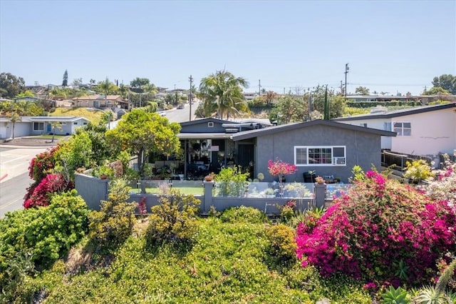 6096 Crawford St, San Diego, CA 92120 - rear view of house featuring stucco siding