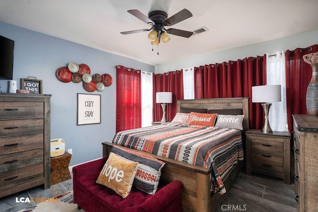 11703 Revolution Rd, Bakersfield, CA 93312 - bedroom with a ceiling fan