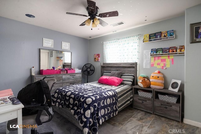 11703 Revolution Rd, Bakersfield, CA 93312 - bedroom featuring a ceiling fan