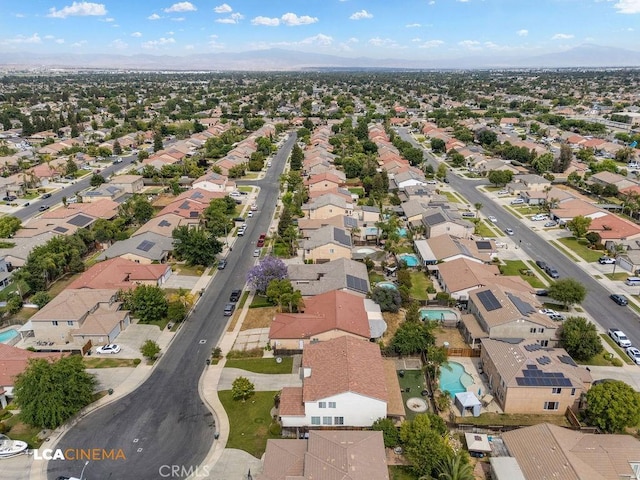 11703 Revolution Rd, Bakersfield, CA 93312 - aerial overview of property's location with nearby suburban area and mountains