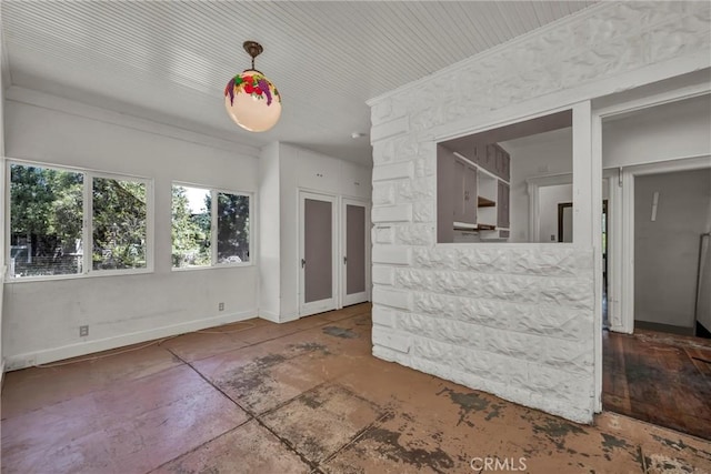 21345 Bush St, Middletown, CA 95461 - spare room with baseboards and crown molding