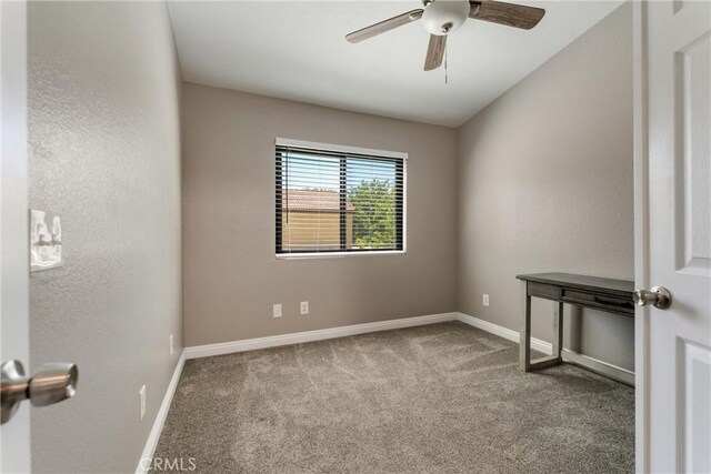 5809 Almond Valley Way, Lancaster, CA 93536 - carpeted spare room with ceiling fan and baseboards