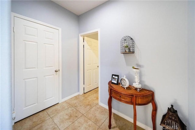 31786 Sorrel Run Ct, Menifee, CA 92584 - hallway with light tile patterned floors and baseboards