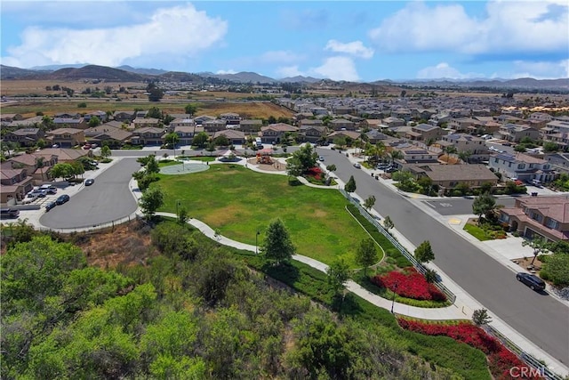 31786 Sorrel Run Ct, Menifee, CA 92584 - aerial view of residential area featuring a mountain backdrop
