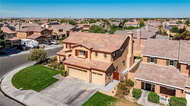 44224 Raven Ln, Lancaster, CA 93536 - aerial perspective of suburban area
