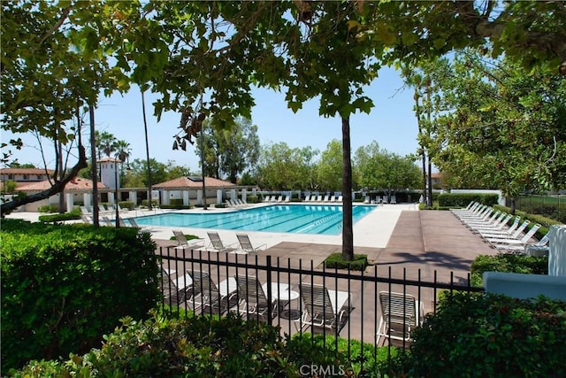 36 Via Lavendera, Rancho Santa Margarita, CA 92688 - community pool featuring a patio area