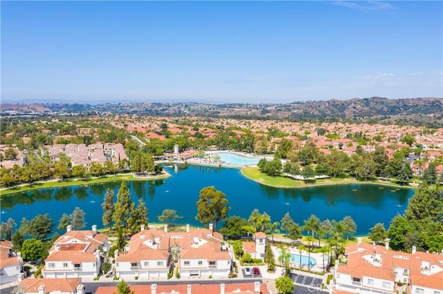 36 Via Lavendera, Rancho Santa Margarita, CA 92688 - aerial perspective of suburban area featuring a water and mountain view